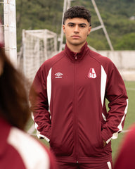 Chamarra de Presentacion Vinotinto Umbro 2026