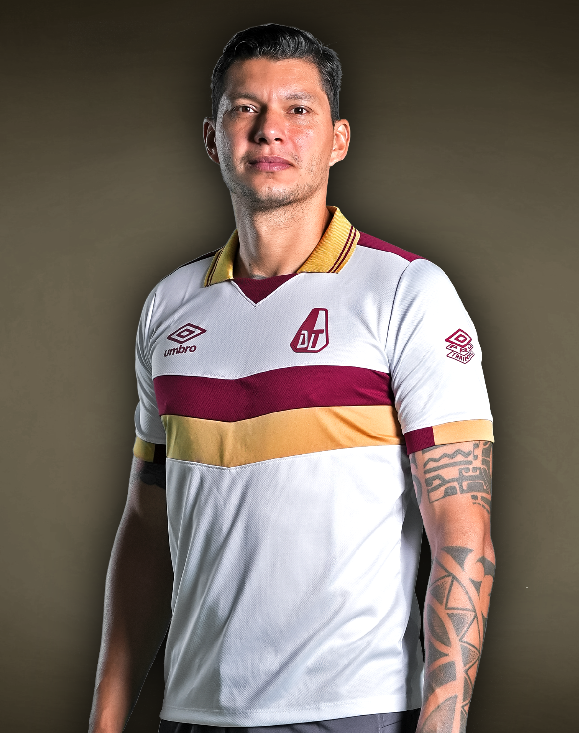 Camiseta Deportes Tolima de Presentación Blanca Umbro 2025