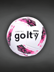 FUTBOL GOLTY NOVA COSIDO A MAQUINA N 5 ROSA