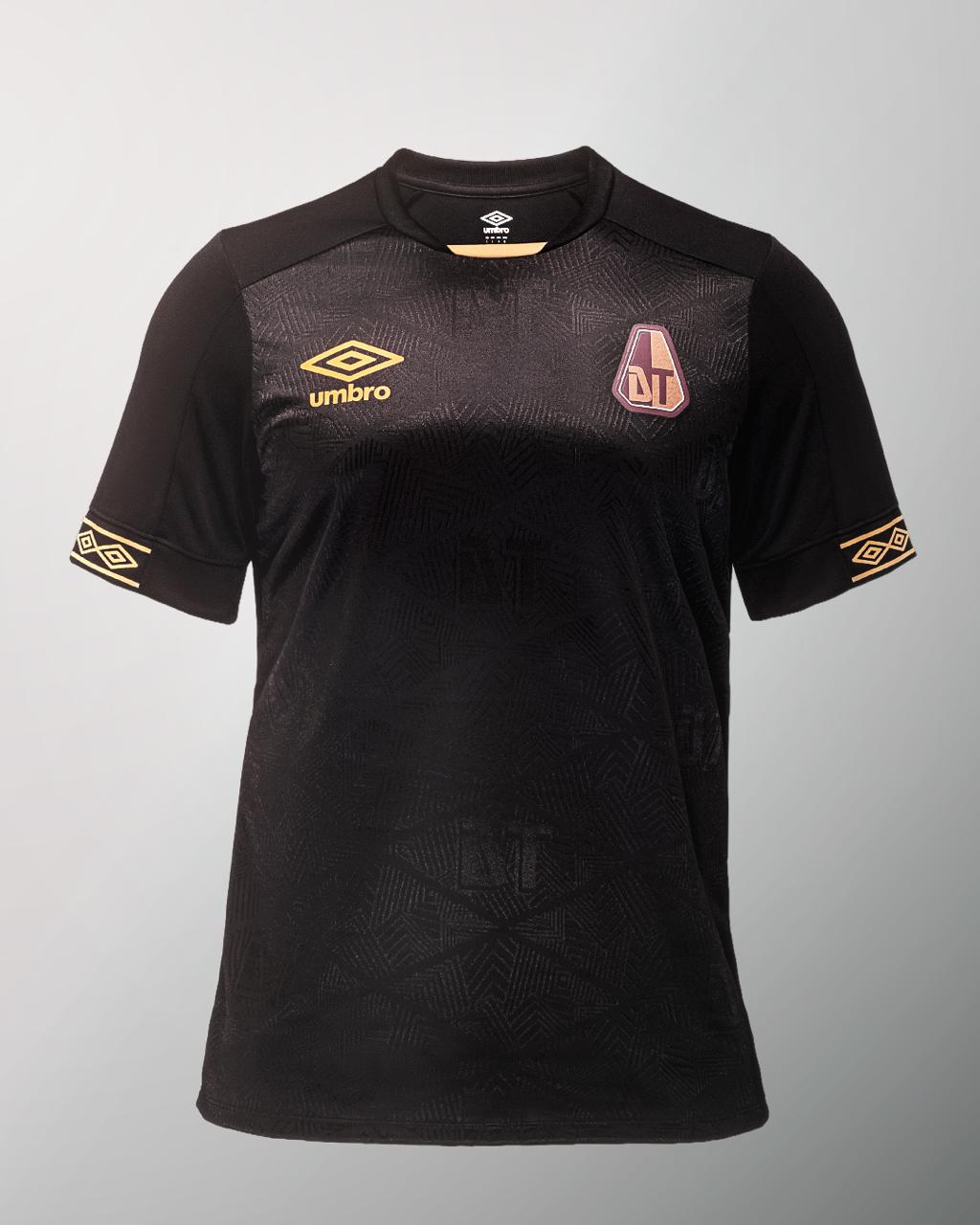 Camiseta Deportes Tolima #3 Negra Umbro 2026 Niño