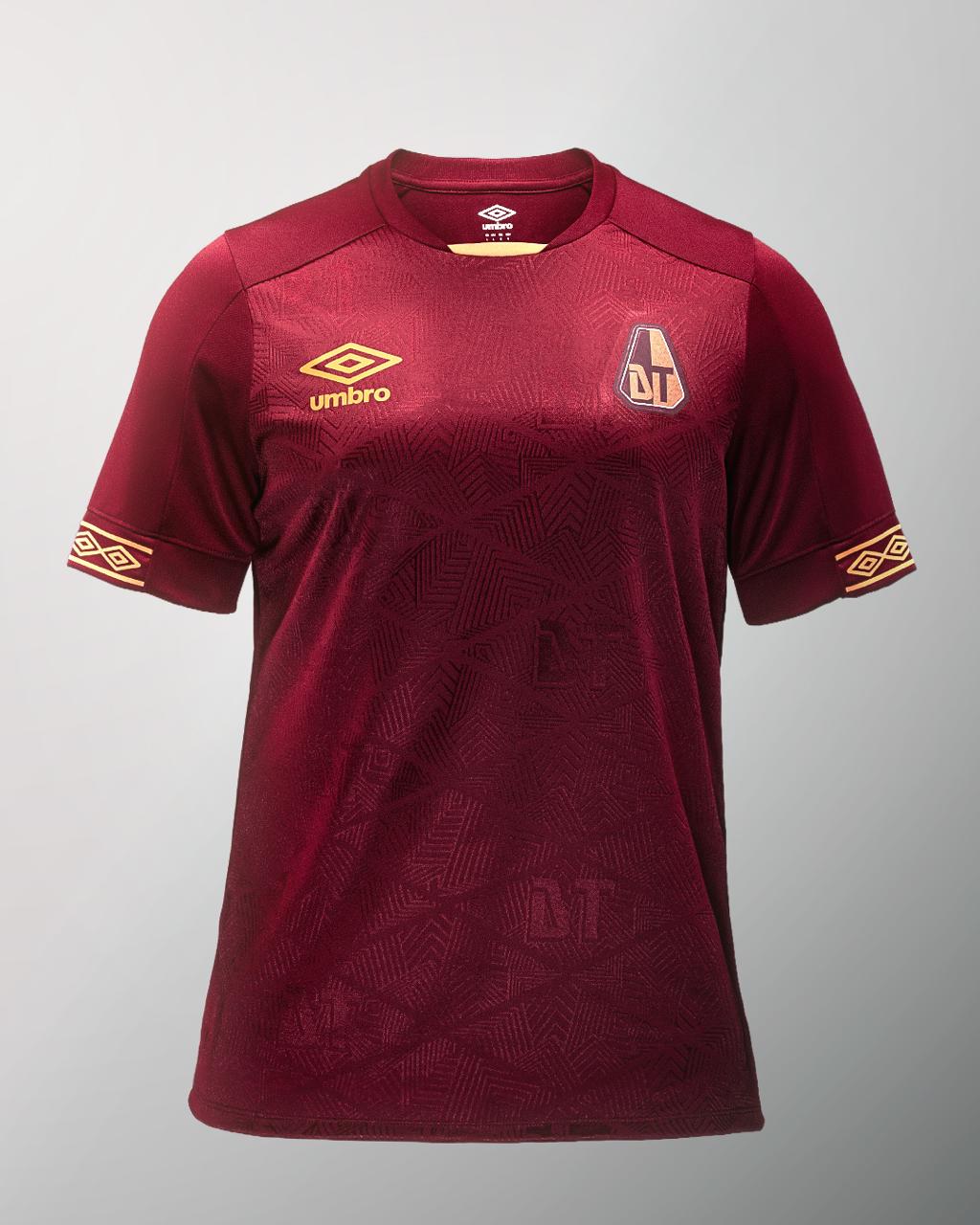 Camiseta Deportes Tolima Local Vinotinta Umbro 2026 Niño