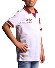 Camiseta Deportes Tolima Blanca Visitante Umbro 2025 Niño