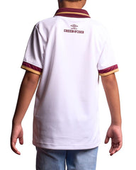 Camiseta Deportes Tolima Blanca Visitante Umbro 2025 Niño