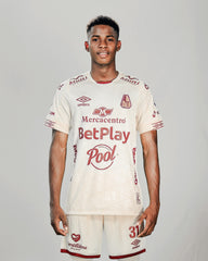 Camiseta Deportes Tolima Visitante Bruma con Logos Umbro 2026